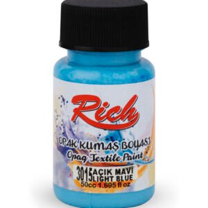 FABRIC PAINT OPAQUE 50 CC LIGHT BLUE