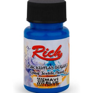 FABRIC PAINT OPAQUE 50 CC BLUE