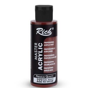 MASTER ACRYLIC 120 CC VERMILION BROWN