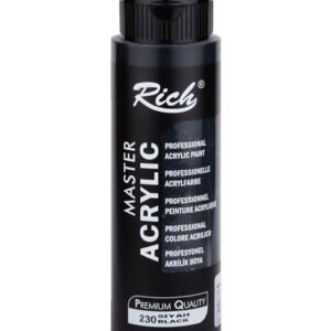 MASTER ACRYLIC 500 CC BLACK