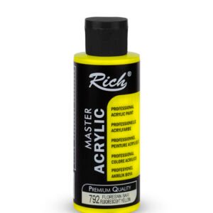 MASTER ACRYLIC FLORESAN 120 CC YELLOW