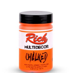 MULTI DECOR CHALKED 100 CC PASTEL RED