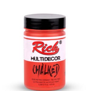 MULTI DECOR CHALKED 100 CC RETRO RED