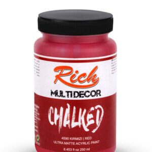 MULTI DECOR CHALKED 250 CC RED