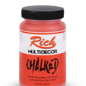 MULTI DECOR CHALKED 250 CC RETRO RED