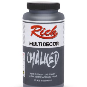 MULTI DECOR CHALKED 500 CC CARBON BLACK