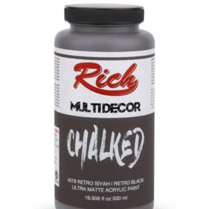 MULTI DECOR CHALKED 500 CC RETRO BLACK