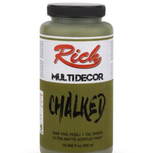 MULTI DECOR CHALKED 500 CC OIL GREEN