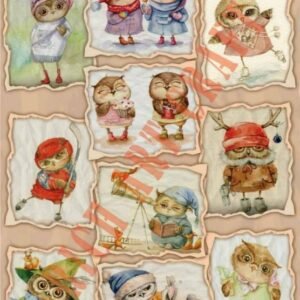 DECOUPAGE PAPER 9255