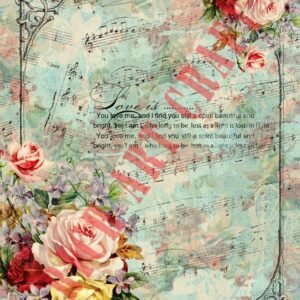 DECOUPAGE PAPER 9297