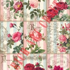 DECOUPAGE PAPER 9348