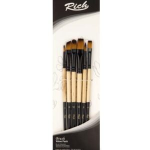SET 2 - NEW SERIE MIX SET 6 PCS. BRUSH