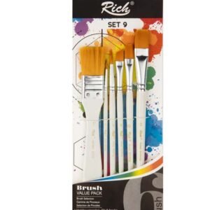 KEEP SMILE SET WITH BACKGROUND BRUSH 6 PCS.