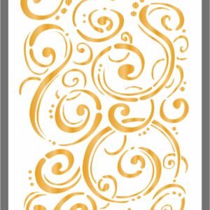 GOLD RICE PAPER WHITE-GOLD 72017