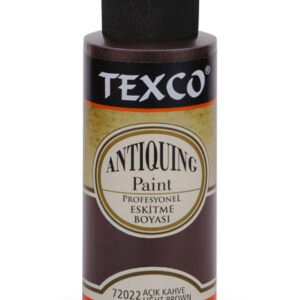 TEXCO ANTIQUIN PAINT 110 CC LIGHT BROWN